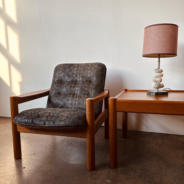 Mid-Century Modern Danish Modern Teak Accent Chair For Sale - Image 3 of 9