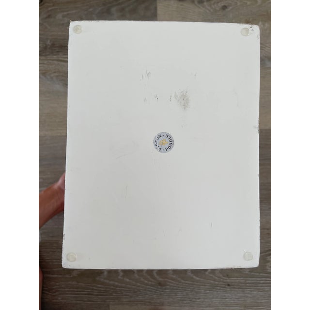 Made Goods Pigeon & Poodle Maranello Beige/White Abaca Wastebasket For Sale In Los Angeles - Image 6 of 7