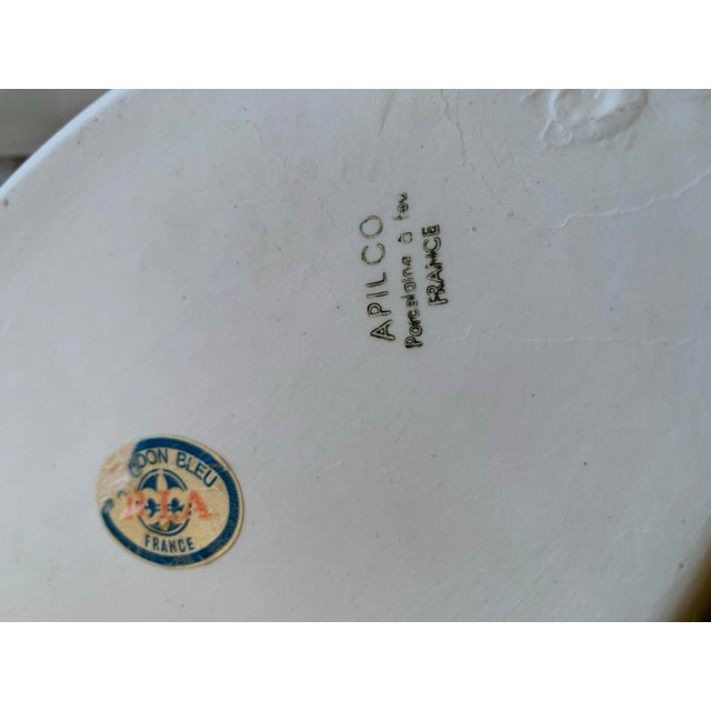 Vintage French Apilco Au Gratin Dishes a Pair For Sale - Image 4 of 11