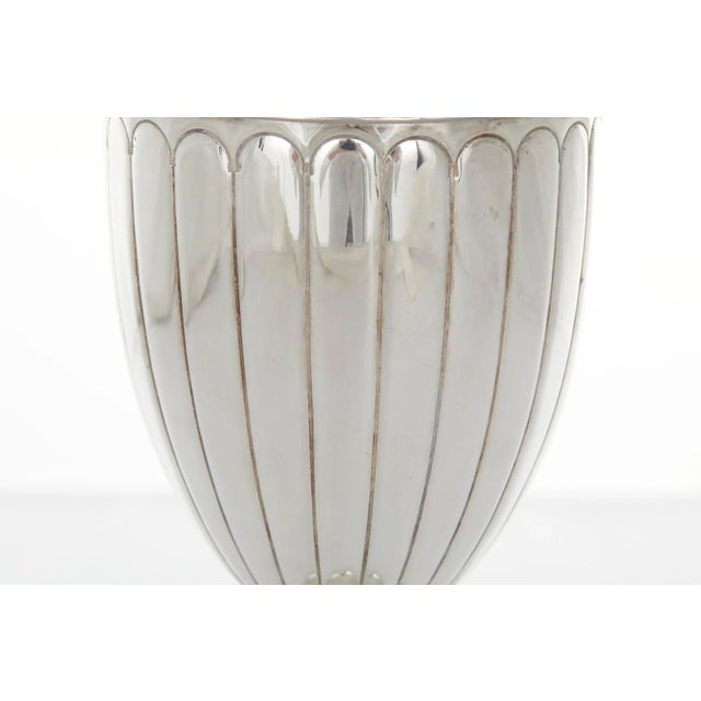 English Antique English Sheffield Plate Barware / Tableware Chalices- Set of 2 For Sale - Image 3 of 10