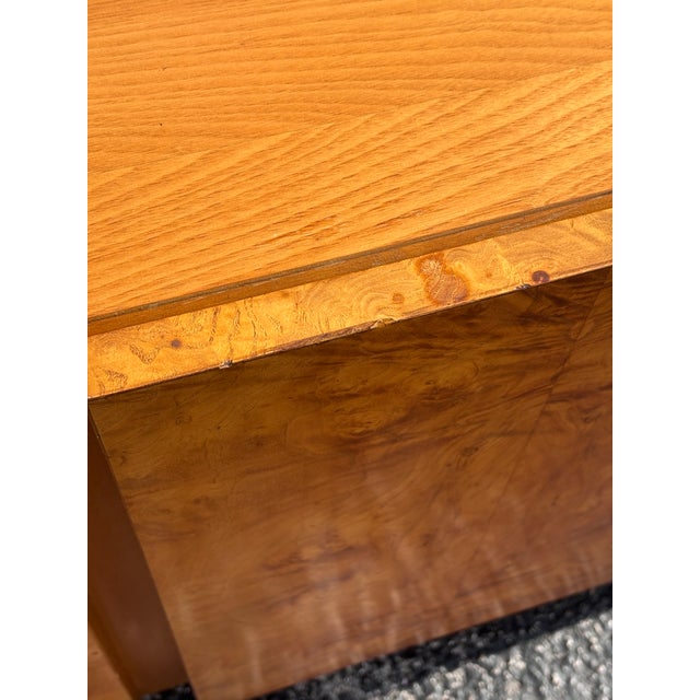 Late 20th Century Roland Carter for Lane Alpha Burl Credenza For Sale In Tampa - Image 6 of 11