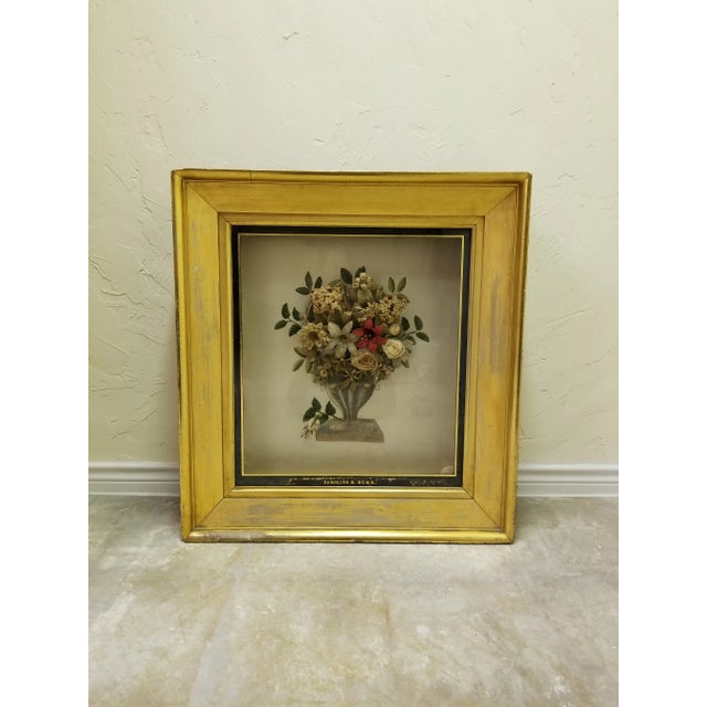 Early 19th Century Early 19th C Memorial Shadow Box For Sale - Image 12 of 12