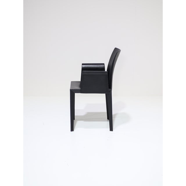 2000 - 2009 Lola Dining Chairs by Pierluigi Cerri for Poltrona Frau, Italy, 1990s, Set of 4 For Sale - Image 5 of 18