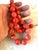 Coral Beaded Necklace With Gold Toe Clasp Designed by Matthew Izzo For Sale - Image 4 of 4