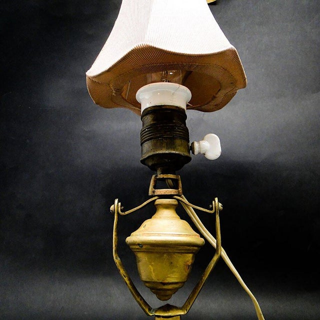 Vintage Bedside Lamp, Poland, Early 20th Century For Sale - Image 4 of 6