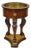 Maitland Smith Regency Style Mahogany Carved Lion Leather Base Cellarete Planter For Sale