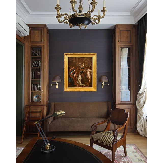 Giovanni Stradano, Adoration of the Magi, 1500s-1600s, Oil on Canvas For Sale - Image 15 of 16