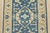 2020s Oushak Runner 2’7” X 9’11” Blue Wool Tribal Hand-Knotted Oriental Rug For Sale - Image 5 of 13
