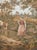 Vintage French Jacquard Tapestry by Jules Pansu – After Édouard Debat-Ponsan Beautiful vintage French woven tapestry,...