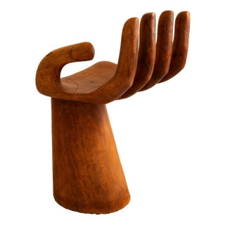 Vintage Hand Chair, 1970s For Sale