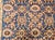 Navy Blue 19th Century Persian Kurdish Bidjar Runner Rug, Hand-Knotted Wool, All Over Geometric Pattern, Blue & Ivory, 4x8 For Sale - Image 8 of 14