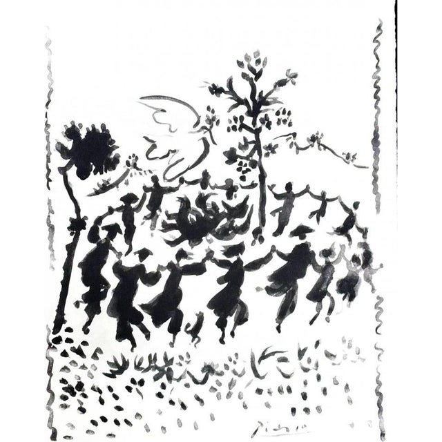 Pablo Picasso, Vive la Pair, 20th Century, Lithograph For Sale