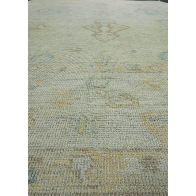 Early 21st Century Turkish Oushak Rug 10' x 14'1" #18643 For Sale - Image 5 of 8