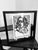 Contemporary Josef Lacina Original Woodcut, a Portrait of Friedrich Schiller, European Realism Mid Century Art (Czech, 1899-1975) For Sale - Image 3 of 12