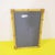 Rectangular Mirror with Natural Woven Bamboo Frame For Sale - Image 3 of 4