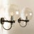 1970s Clear Glass and Metal Wall Lamps by Glashütte Limburg, 1975s For Sale - Image 5 of 10