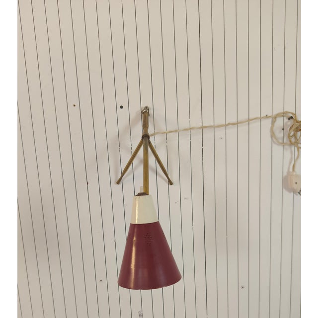Vintage Table Lamp by Giuseppe Ostuni, 1940, in Very Good conditions. Designed 1920 to 1949 This piece is designed in the...