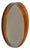 French Space Age Amber Wall Mirror in Sculptural Plastic, 1970s For Sale