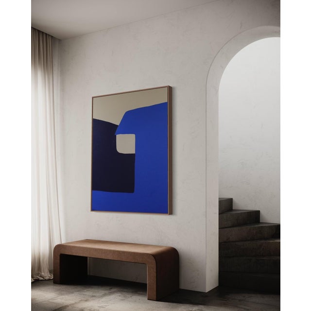 Bodasca, Abstract Blue Set, 2026, Acrylic on Canvas For Sale - Image 7 of 12