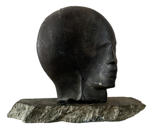 Vintage Ceramic Metamorphosis Sculpture by Gabor Meszaros, 1994