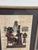 Tan Hand Painted + Framed Ancient Egyptian Papyrus, Set of Two For Sale - Image 8 of 12