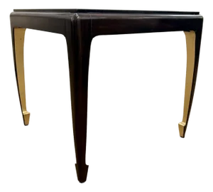 Theodore Alexander Modern Gold Curve End Table