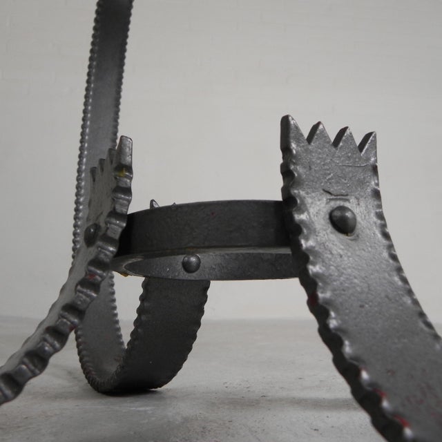 Brutalist Coffee Table with 36 Tiles, 1950s For Sale - Image 11 of 17