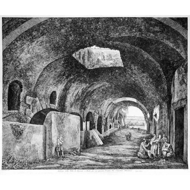 Androne della Villa di Mecenate a Tivoli, per cui passava l'antica Via Consolare Tiburtina Image dimensions: 50x60 cm....