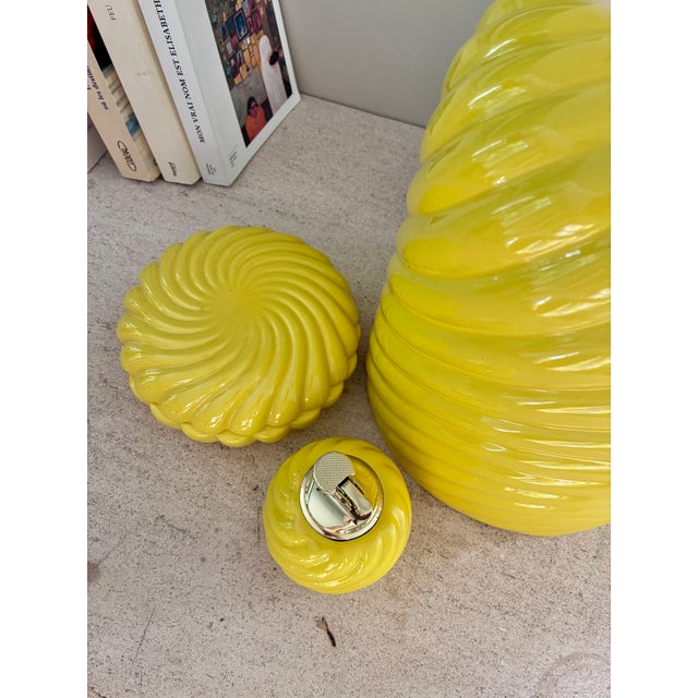 Ceramic Glazed Ceramic Triptych by Tommaso Barbi, 1970s, Set of 3 For Sale - Image 7 of 8