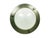 This flush/wall lamp is made from a burnished brass and sandblasted glass shade. It was designed by Luigi Caccia Dominioni...