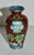 Chinese Vintage Mini Chinese Cloisonné Vase W/Floral Details For Sale - Image 3 of 10
