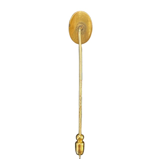 Elevate your accessory game with our exquisite antique letter engraved stickpin, crafted from high-quality gold-filled...