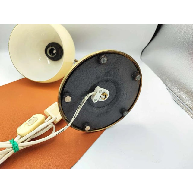 Art Deco Brass Desk Lamp, 1950s For Sale - Image 3 of 7