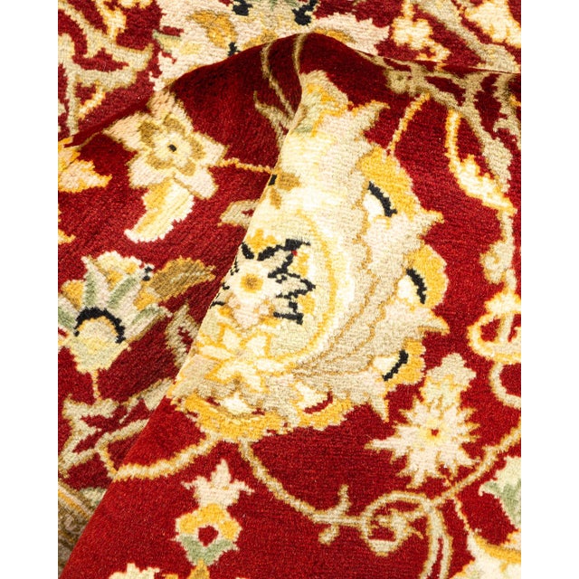 Textile Mogul, One-of-a-Kind Hand-Knotted Area Rug in Red, 2' 6" x 9' 9" For Sale - Image 7 of 8
