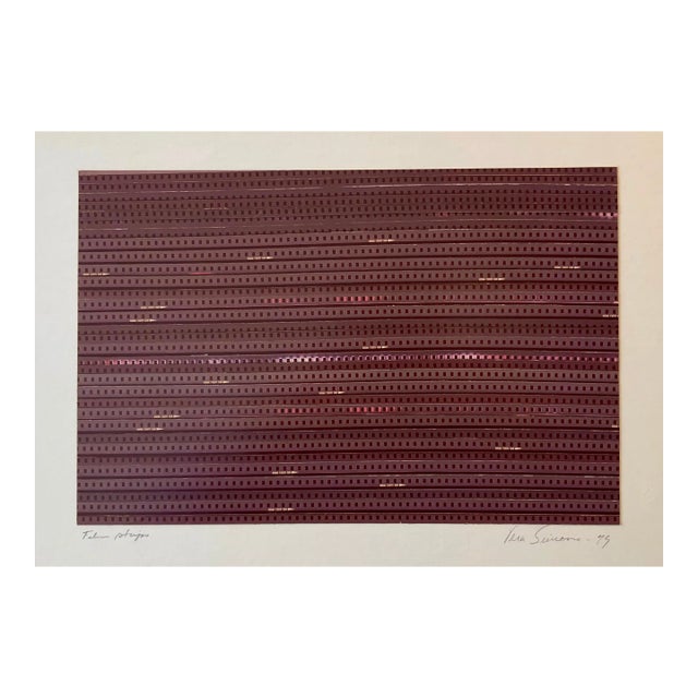 Vera Simons, Film Strips Photo Mosaic Collage Photograph, Female Aviator Feminist Art, 1979 For Sale