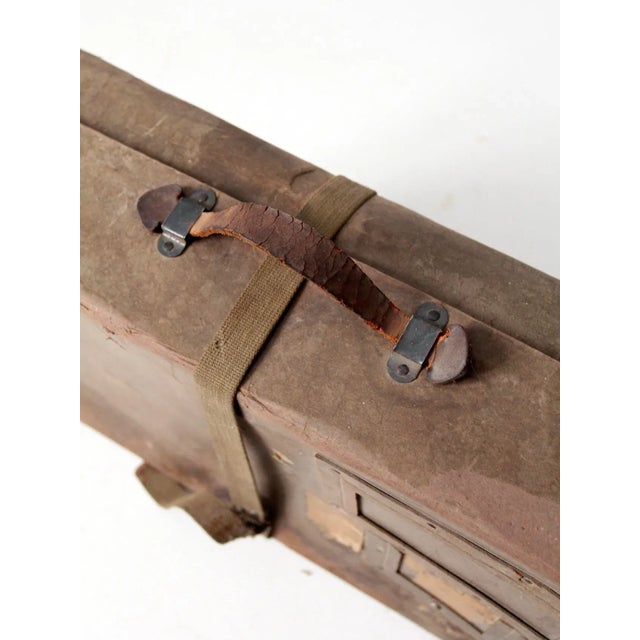 Vintage Army Laundry Mailer Box For Sale - Image 6 of 13