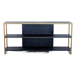 Crate & Barrel Three Tier Tv Stand For Sale