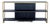 Crate & Barrel Three Tier Tv Stand For Sale