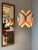 Hanging Lamp Ballet in Orange & White by Lars Schiøler for P.J. Høyrup For Sale - Image 3 of 11