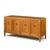 Contemporary Baker Milling Road Walnut and Brass Credenza For Sale - Image 3 of 10