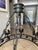 1960s Large Spanish Revival Metal Forged Black Chandelier For Sale - Image 14 of 17