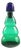 Murano Glass Bottle from Carlo Moretti For Sale