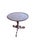 This charming antique round table originates from Java, Indonesia, and embodies the refined elegance of traditional...