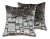 18" X 18" Custom Romo Zinc Halston Velvet Pillows, Pair For Sale