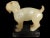 Baroque Small Alabaster Dog, 19th Century For Sale - Image 3 of 12