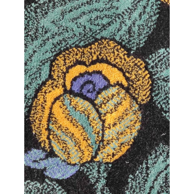 Textile Mandarin Rug by Ottavio Missoni for T&J Vestor, Italy, 1980s For Sale - Image 7 of 18