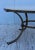 1960s Bronze With Travertine Top Coffee Table For Sale - Image 4 of 11