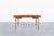 Drexel Declaration Mid-Century Extendable Round Walnut Dining Table by Kipp Stewart for Drexel For Sale - Image 4 of 15