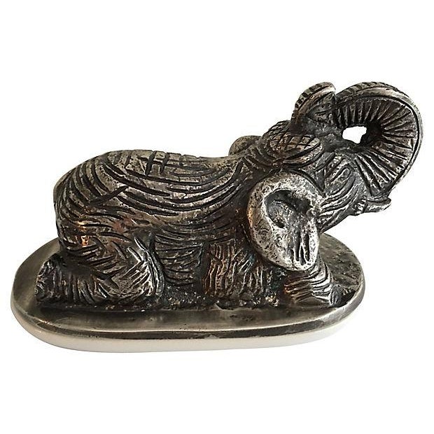 Elephant Pewter Dome Butter Dish Chairish