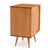 1950s Paul McCobb Planner Group Modular Two Piece 1512 Record Cabinet 1540 Low Table For Sale - Image 5 of 18